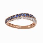 золотые кольца с драгоценными камнями 17097574